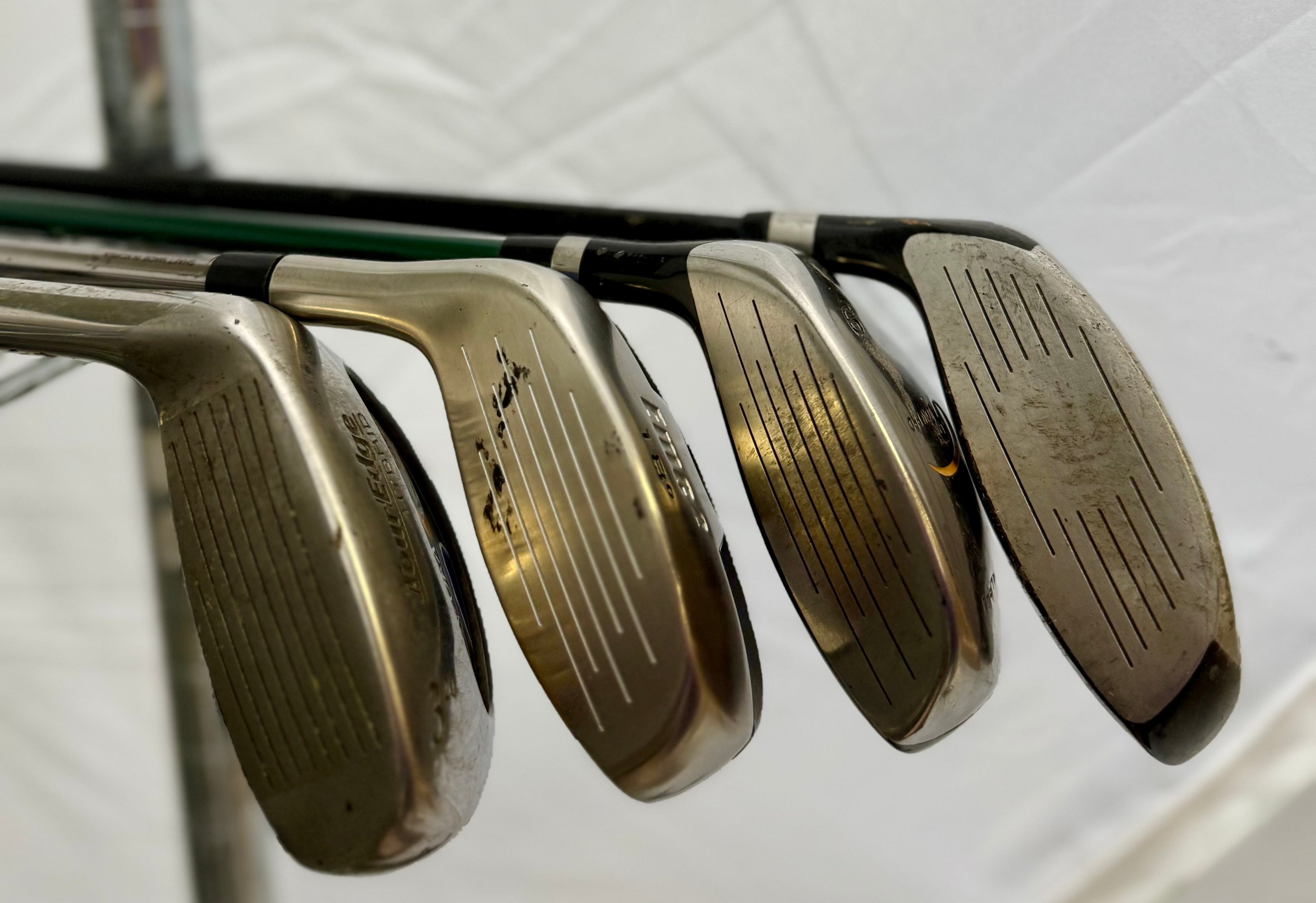 Wholesale Lot of 30 Golf Clubs - Assorted Fairway Woods & Hybrids-Next Round