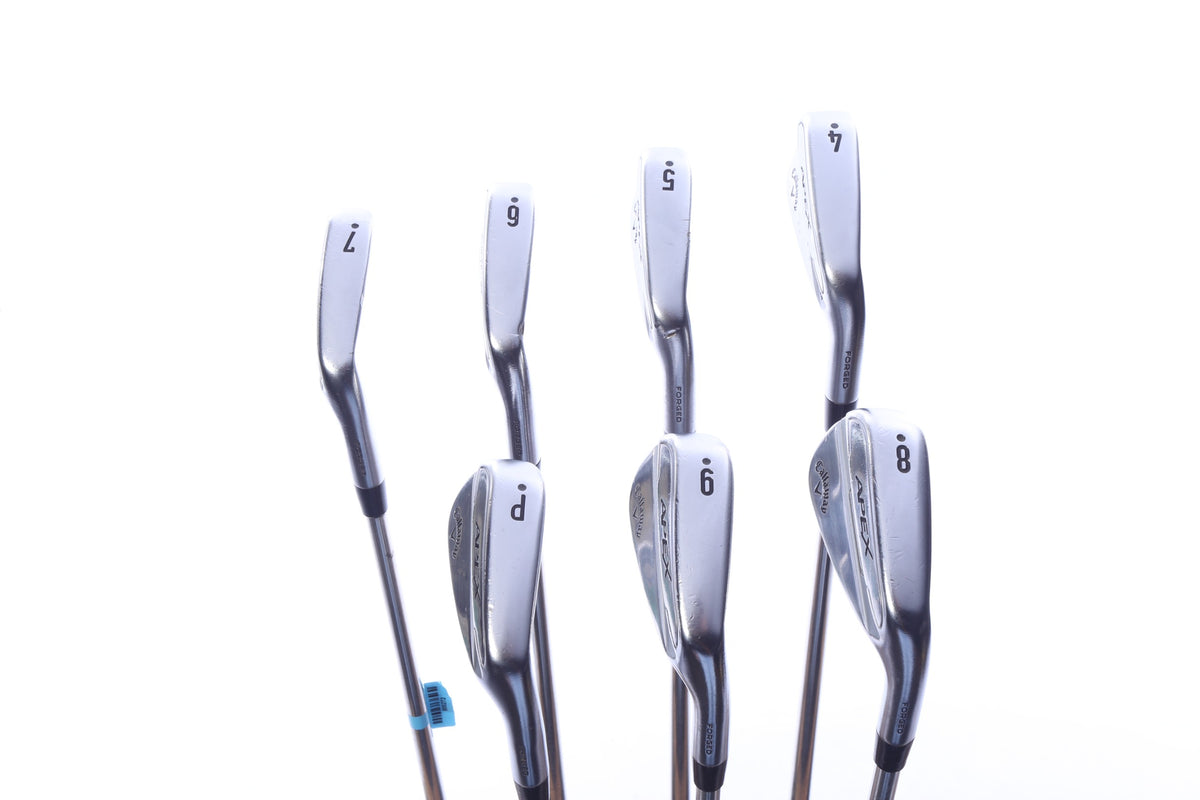 Used Callaway Apex Pro 21 Iron Set - Right-Handed - 4-PW - Stiff Flex