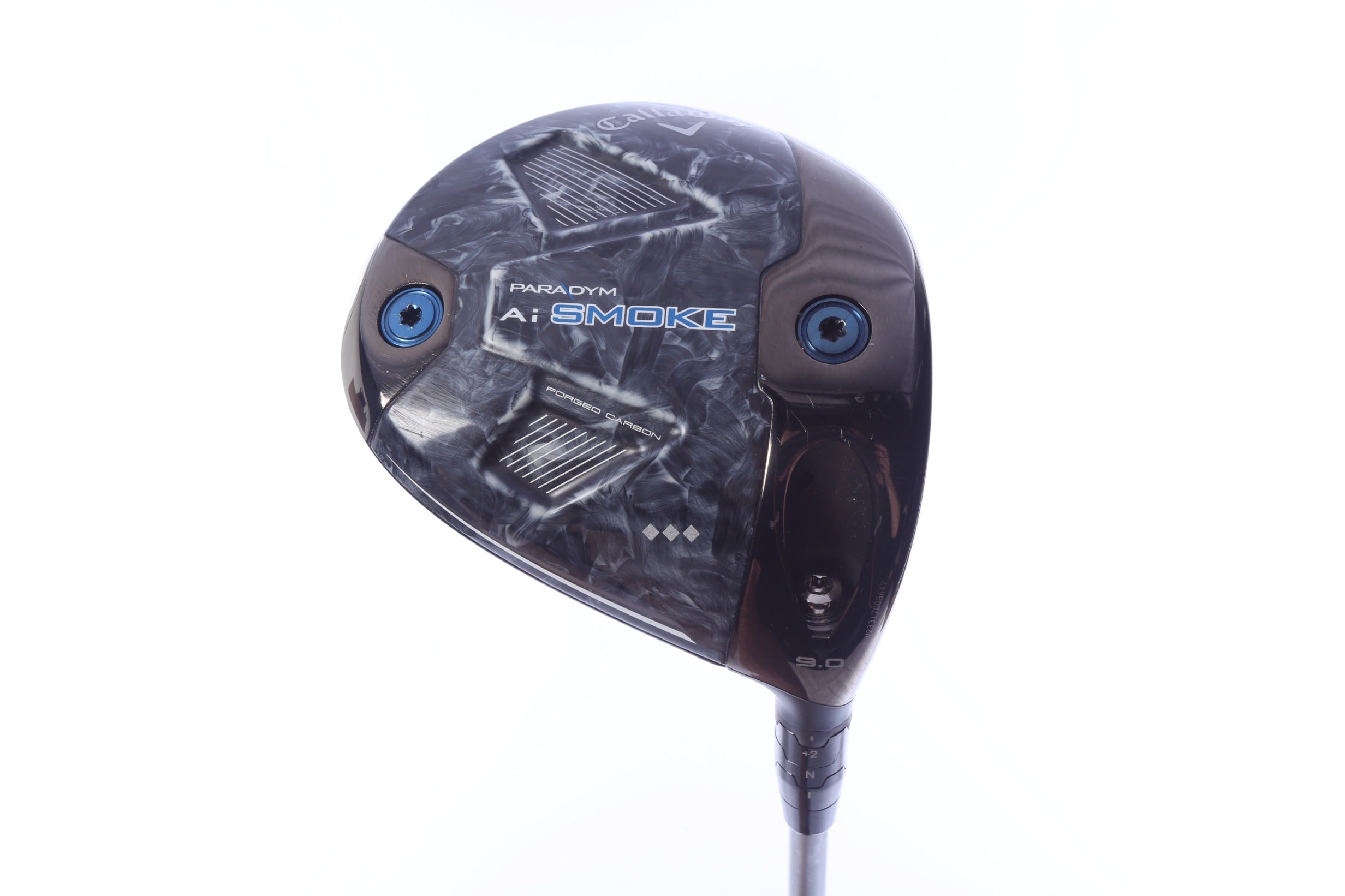 Used Callaway Paradym Ai Smoke Triple Diamond Driver - 9 Degrees - Extra Stiff Flex Mitsubishi Diamana D+ 70 - Right-Handed