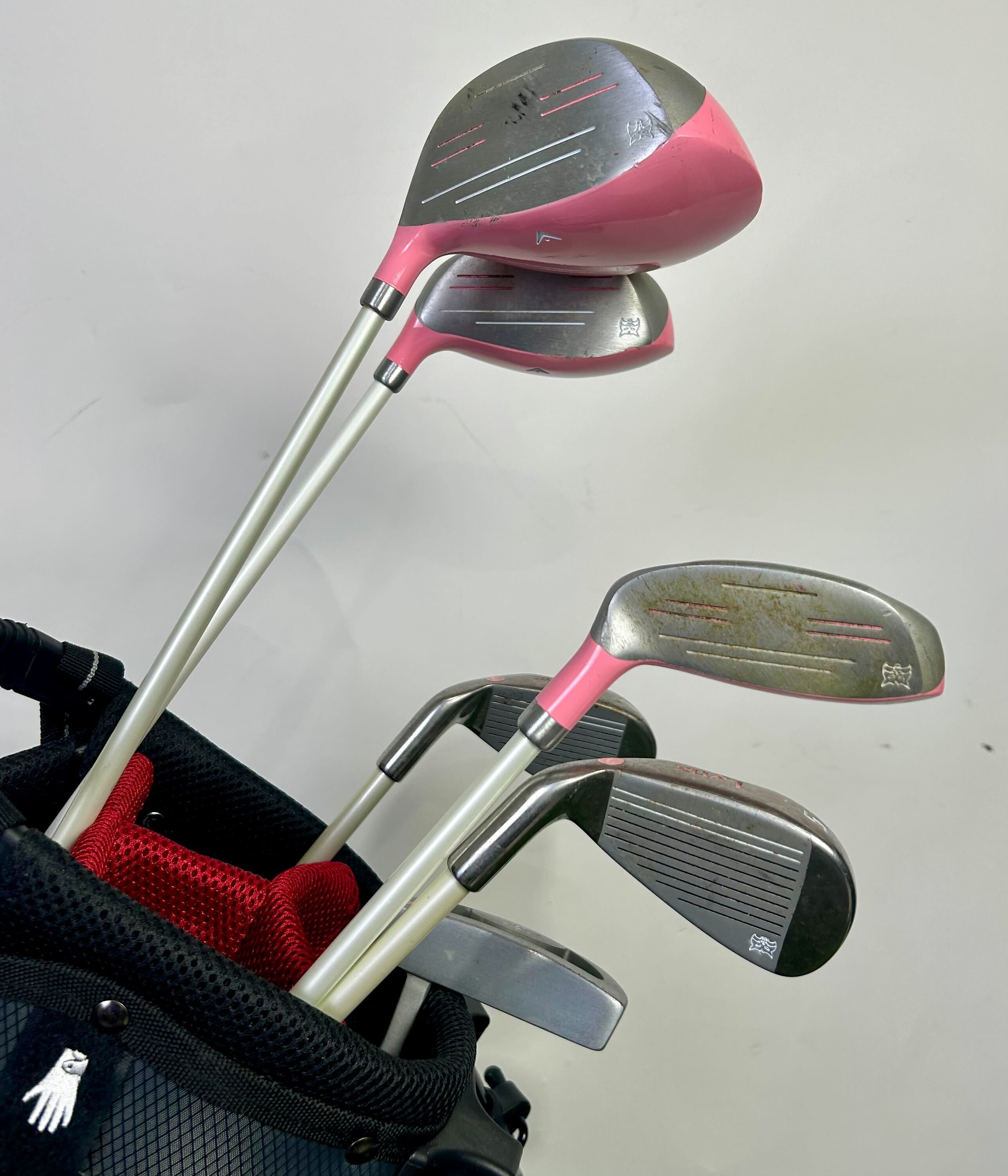 U.S Kids Golf Bag - Includes Right-Handed Kids Lynx Women's Golf Set-Next Round