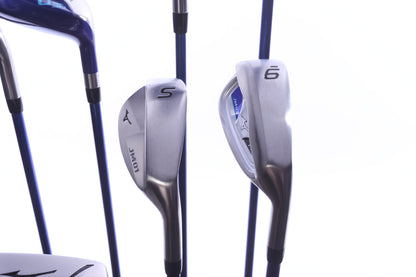 Used Mizuno JM01 140 Elite 7-Piece Junior Kids Set - Right-Handed - Driver, FW, HY, 7I, 9I, SW, Putter - Junior Flex-Next Round