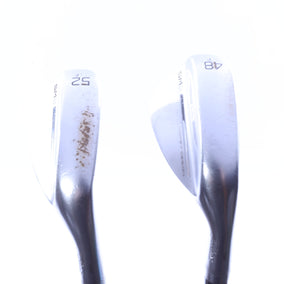 Used Titleist Vokey SM9 Tour Chrome Wedge Set - Right-Handed - 48*, 52* - Wedge Flex-Next Round