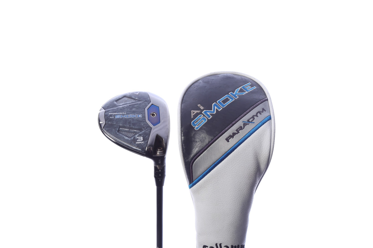 Used Callaway Paradym Ai Smoke MAX 3-Wood - Right-Handed - 15 Degrees - Regular Flex