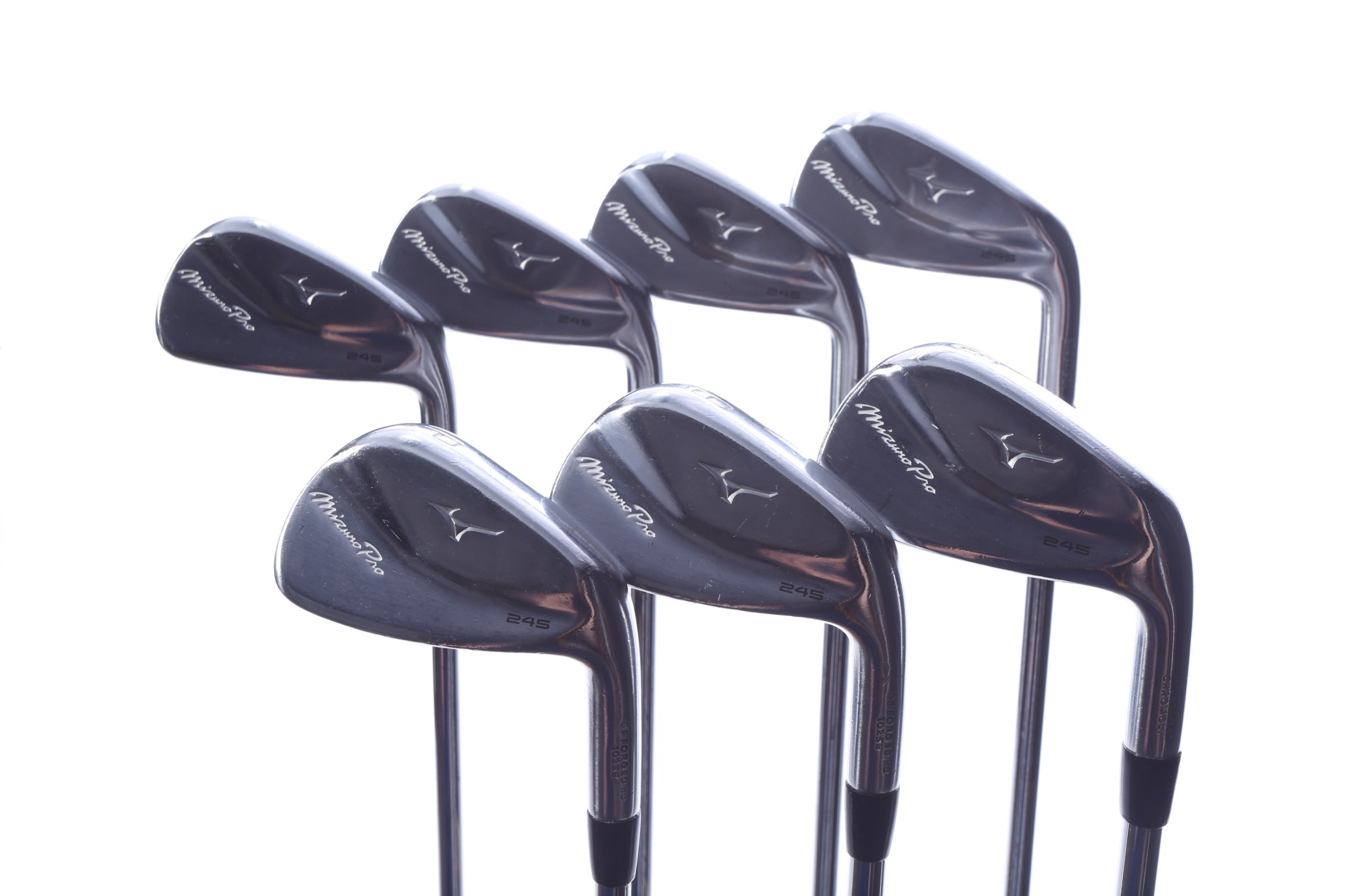 Used Mizuno Pro 245 Iron Set - Right-Handed - 4-PW - Stiff Flex