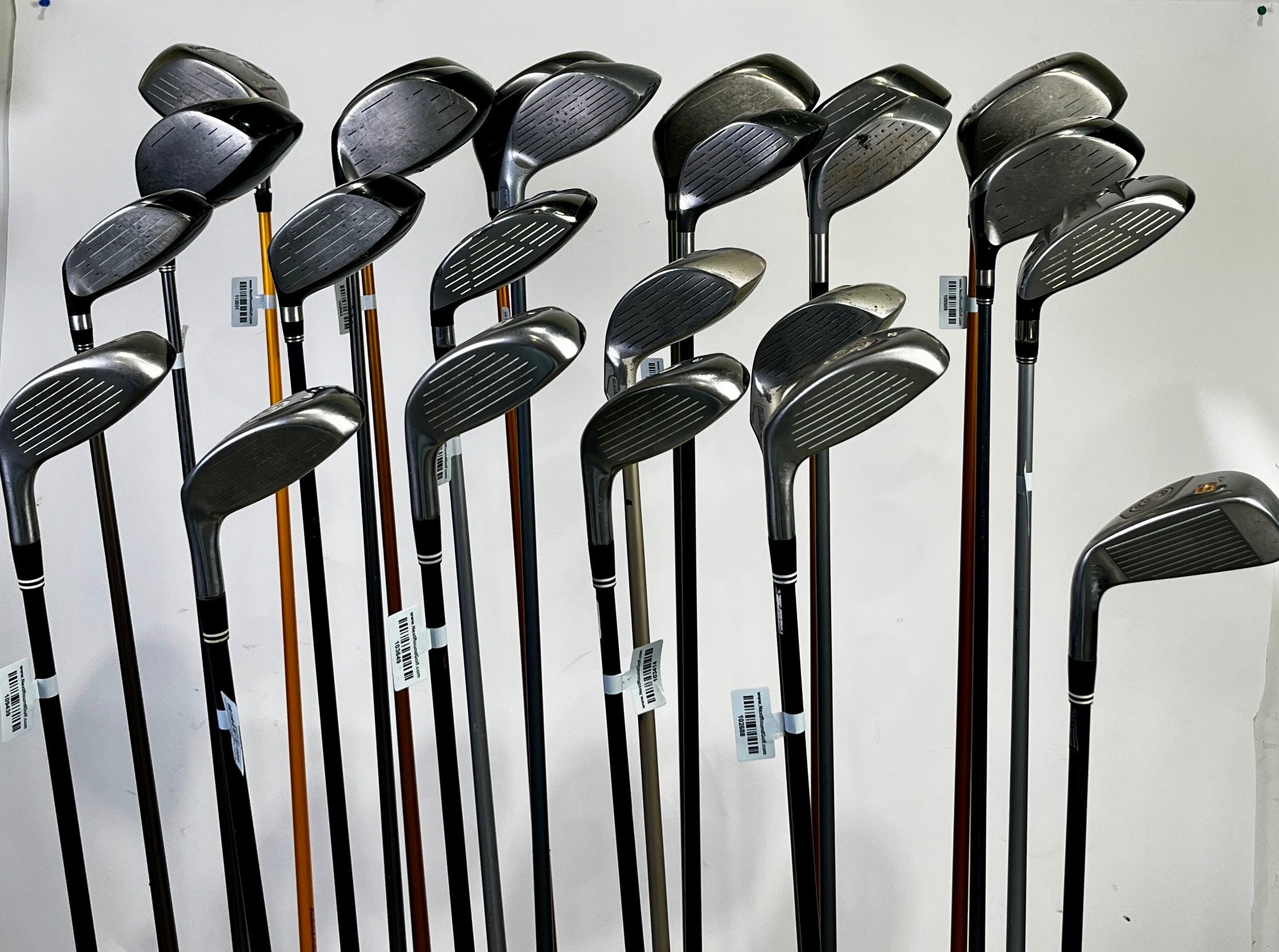 Wholesale Lot of 24 Cobra Drivers and Woods with Cleveland Drivers and Hybrids-Next Round