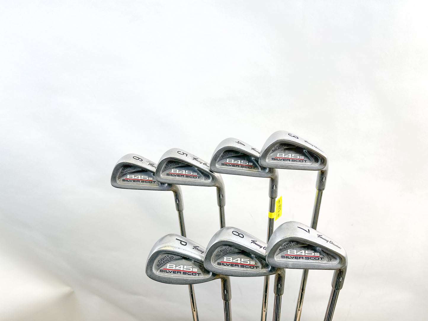 Used Tommy Armour 845s SILVER SCOT Iron Set - Right-Handed - 3-8, PW - Regular Flex-Next Round