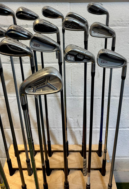 Wholesale Lot of 45 Golf Clubs - Adams Single Irons - RH/LH - Mixed Flexes-Next Round