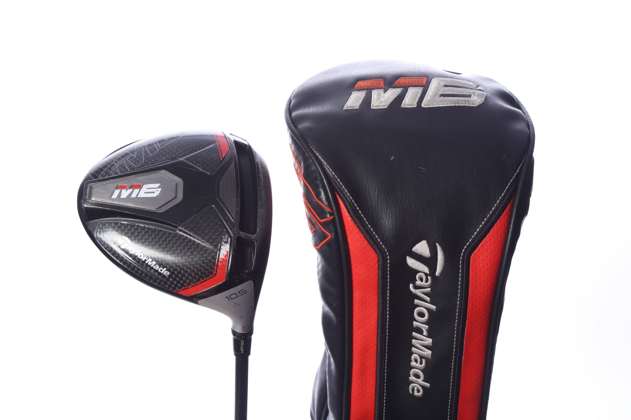 Used TaylorMade M6 Driver - 10.5 Degrees - Stiff Flex Mitsubishi Tensei 1K Black - Right-Handed