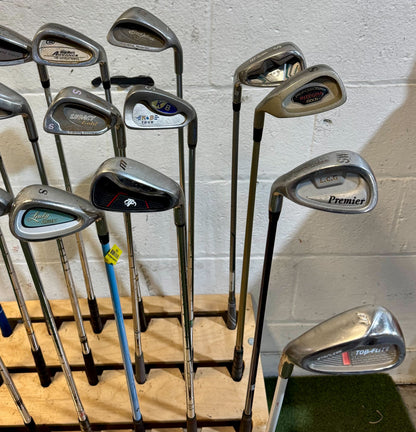 Wholesale Lot of 45 Golf Clubs - Assorted Wedges - RH/LH - Various Flexes-Next Round