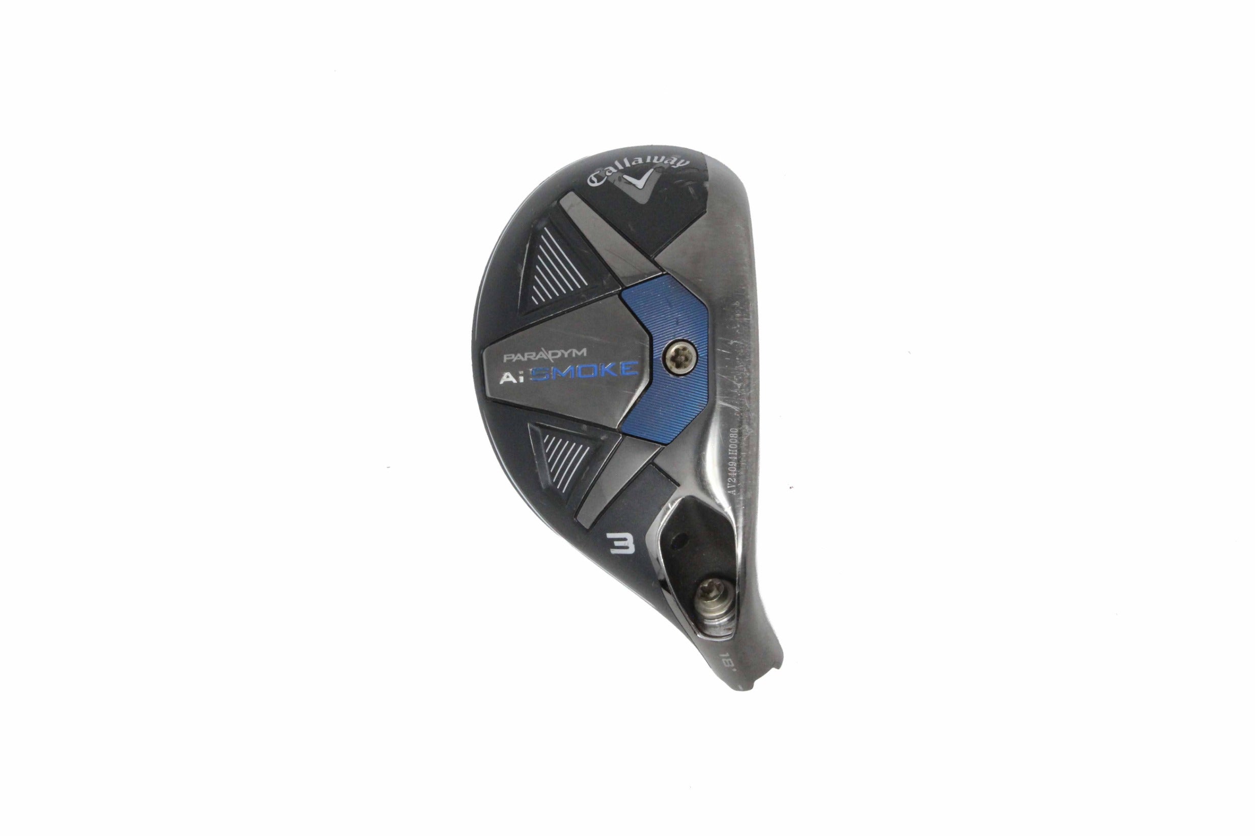 Used Callaway Paradym Ai Smoke 3H - HEAD ONLY - Right-Handed - 18 Degrees-Next Round