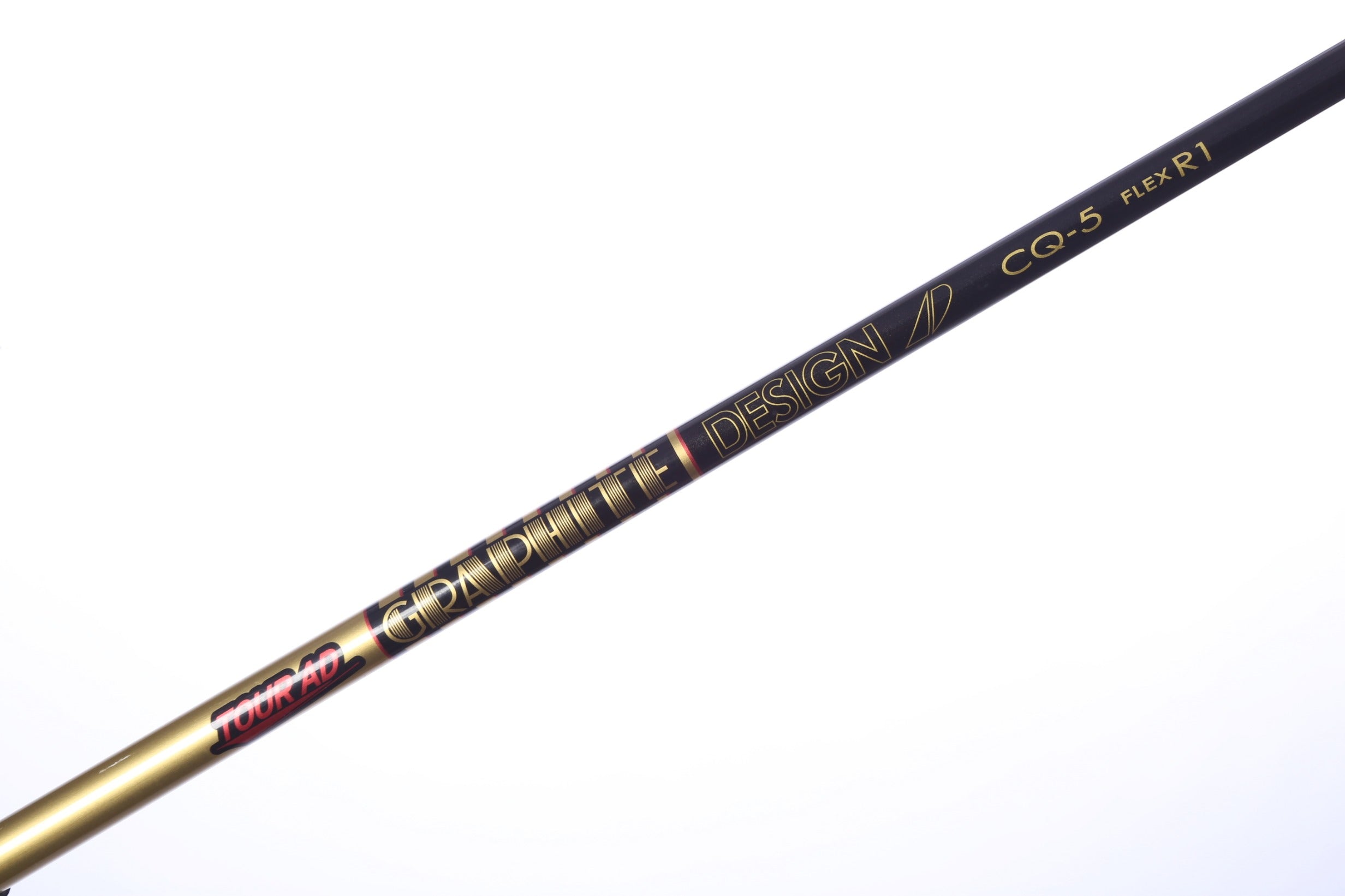 Used Graphite Design Tour AD CQ Driver Shaft Regular Flex Graphite - 43 in - TaylorMade M Adapter-Next Round