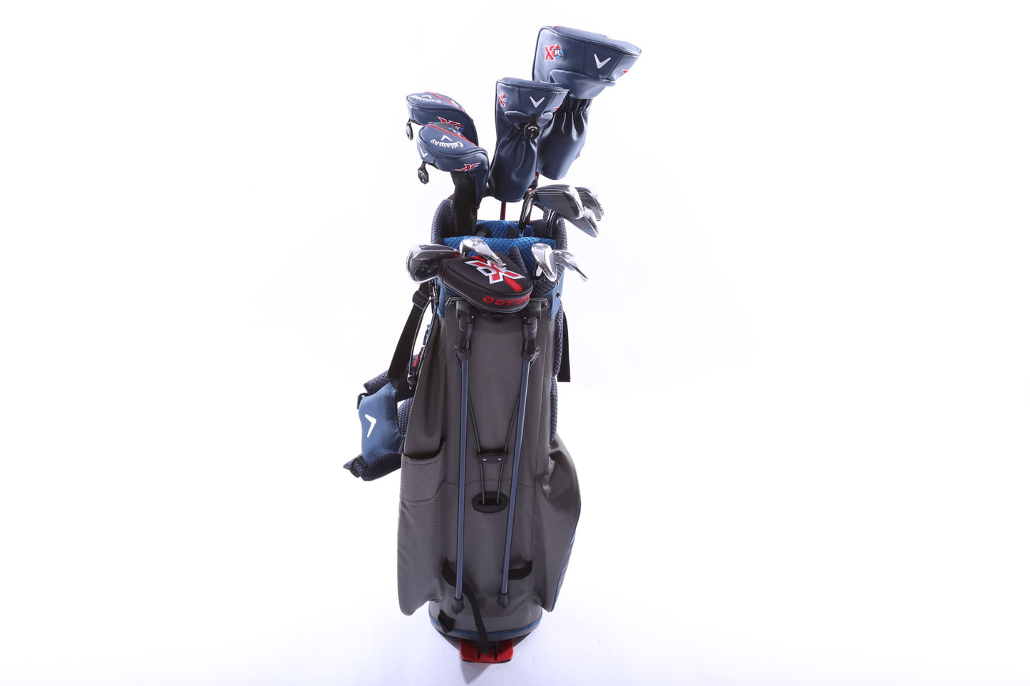 Used Callaway XR Complete Set - Right-Handed - 1W, 3W, 4H, 5H, 6-PW, AW, SW, Putter - Regular Flex-Next Round
