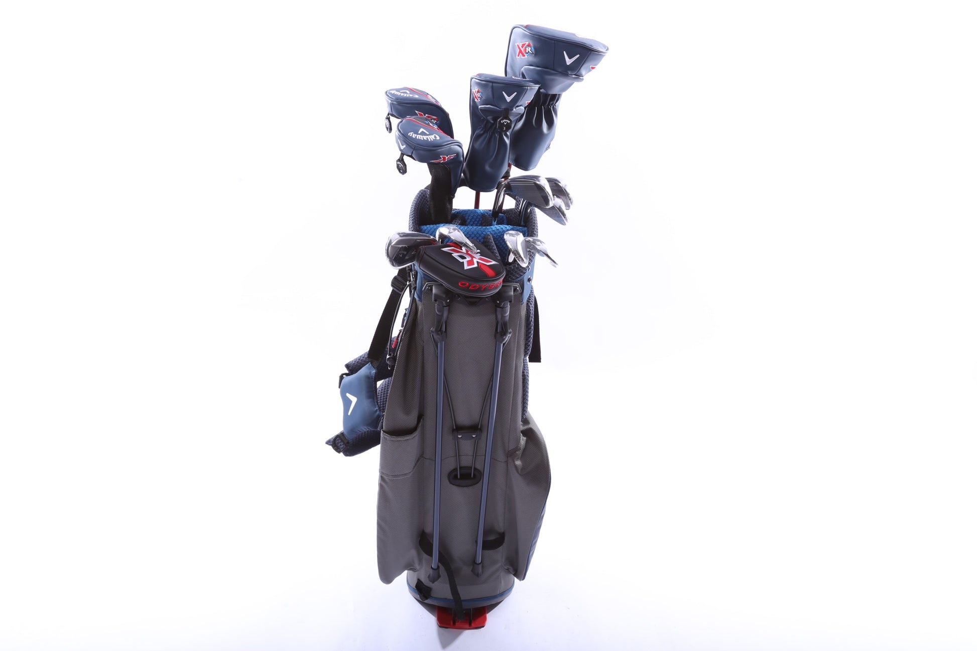 Used Callaway XR Complete Set - Right-Handed - 1W, 3W, 4H, 5H, 6-PW, AW, SW, Putter - Regular Flex-Next Round