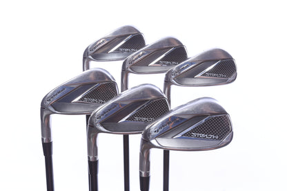 Used TaylorMade STEALTH Iron Set - Left-Handed - 5-PW - Seniors Flex-Next Round