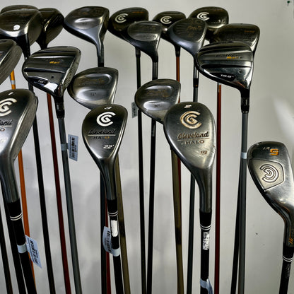 Wholesale Lot of 24 Cobra Drivers and Woods with Cleveland Drivers and Hybrids-Next Round