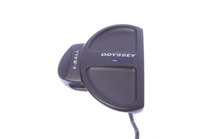 Used Odyssey O-Works Black 2-Ball Putter - Right-Handed - 34 in - Mallet
