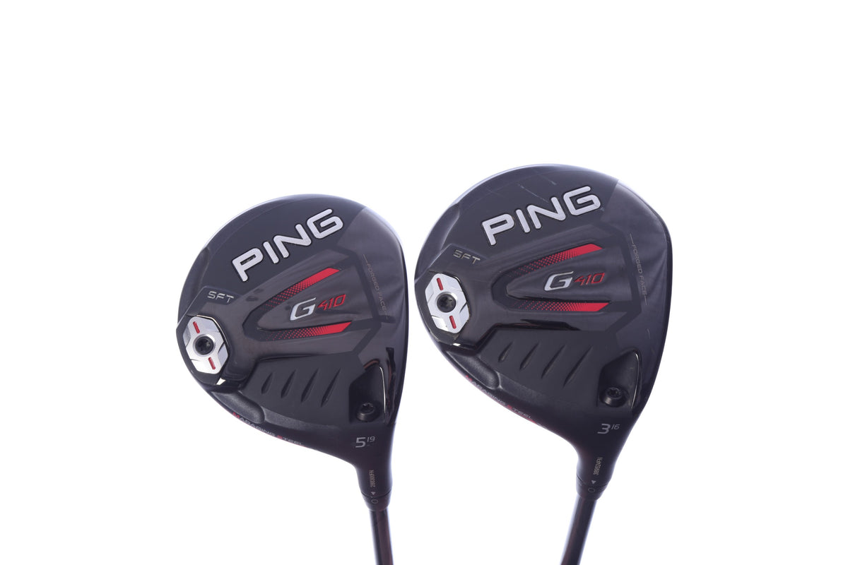 Used Ping G410 SF Tec Wood Set - Right-Handed - 3W, 5W - Extra Stiff Flex