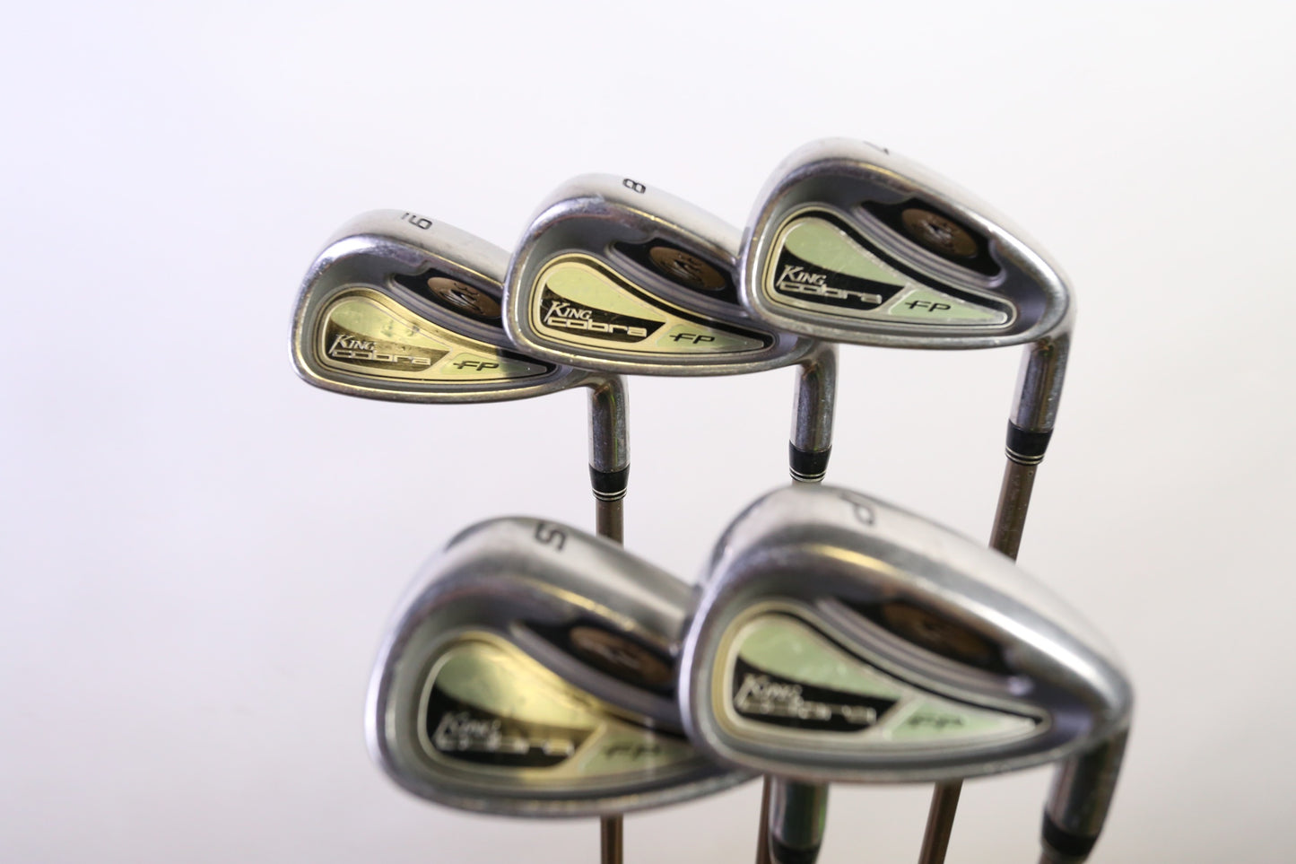 Used Cobra FP Iron Set - Right-Handed - 7-PW, SW - Seniors Flex-Next Round