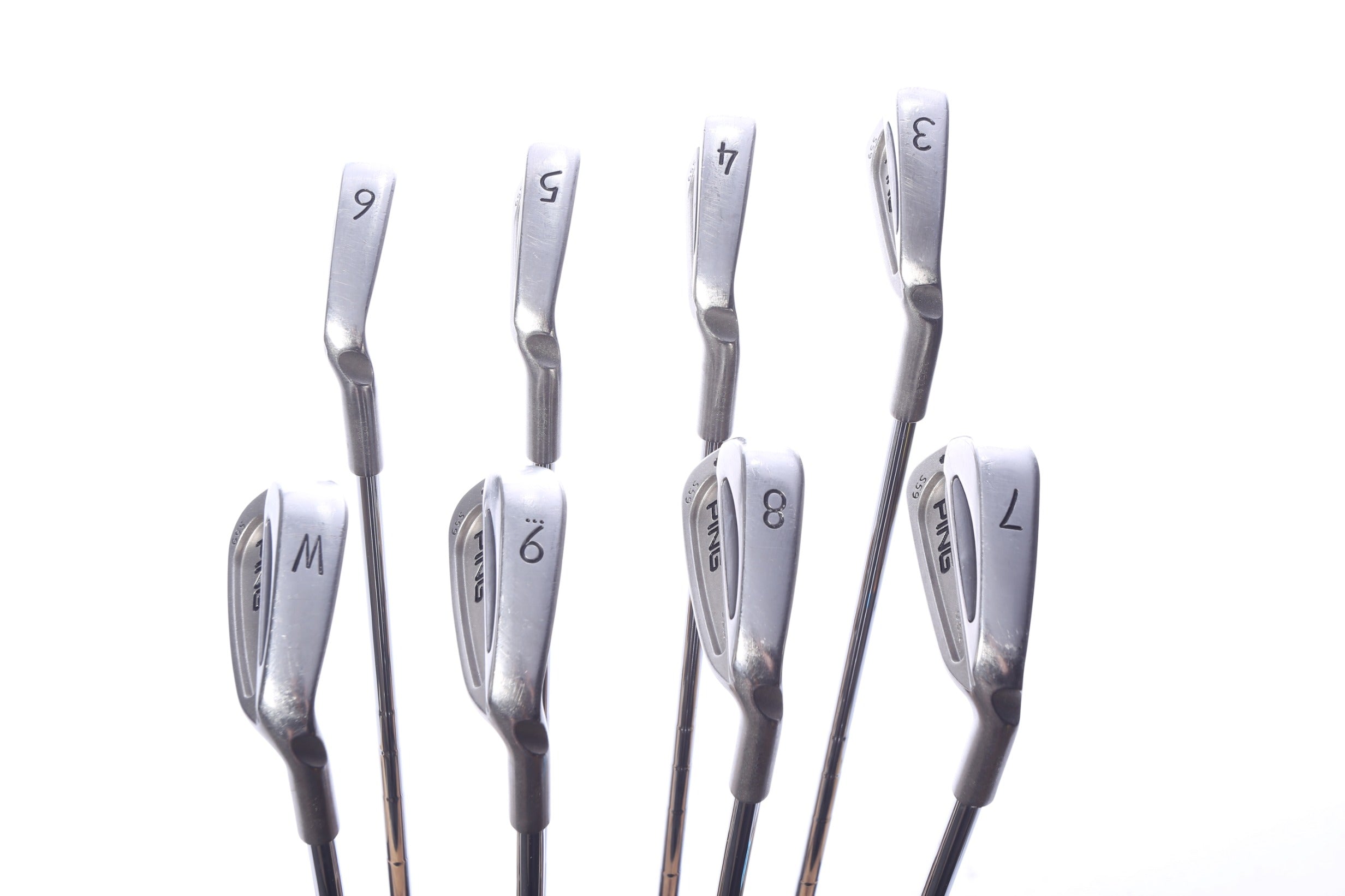 Used Ping S59 Iron Set - Right-Handed - 3-PW - Stiff Flex