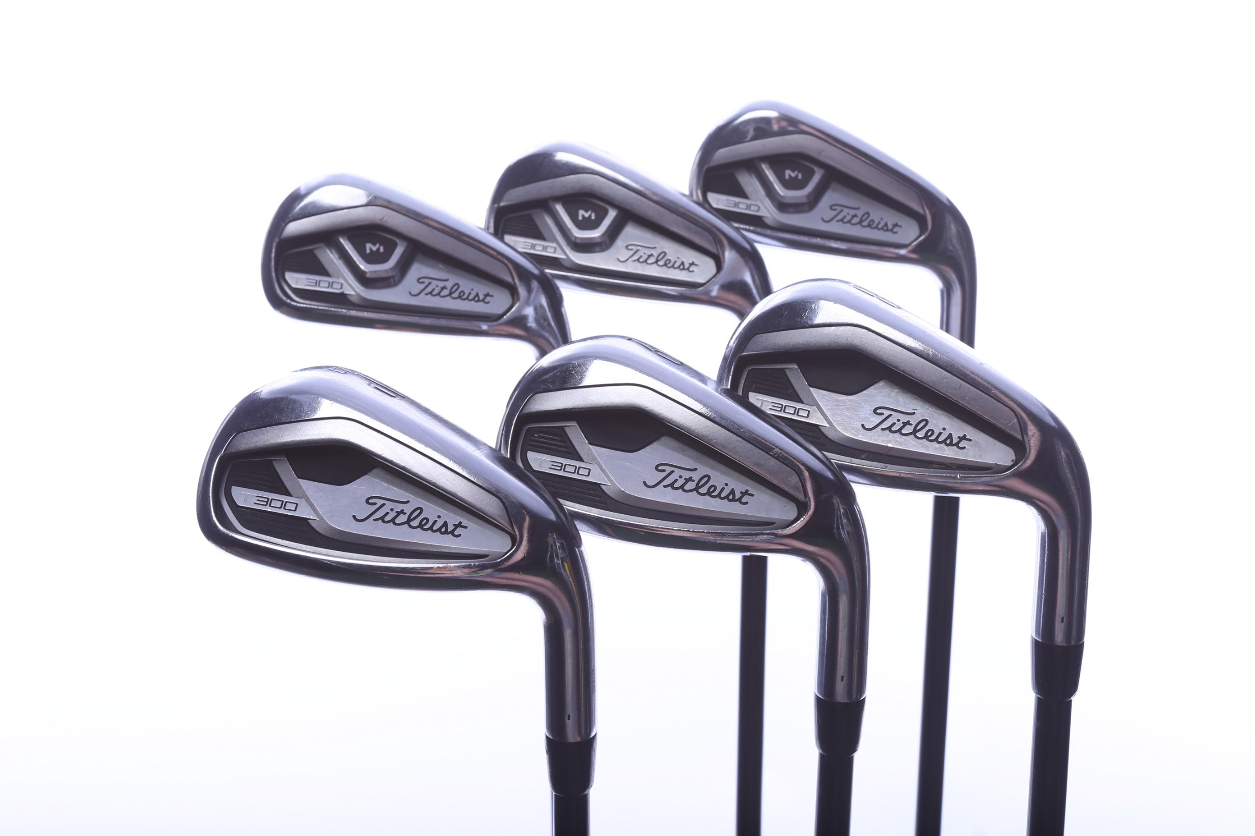Used Titleist 2021 T300 Iron Set - Right-Handed - 5-PW - Stiff Flex
