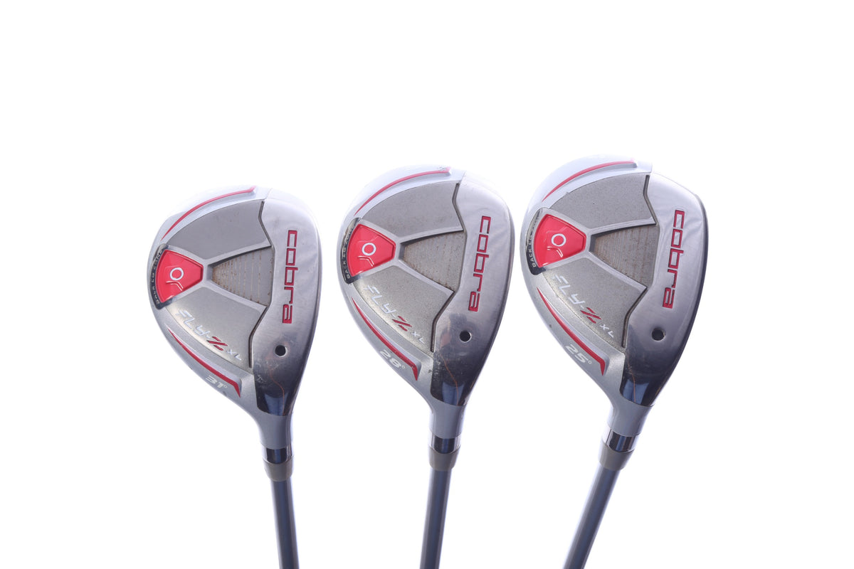 Used Cobra Fly-Z XL Hybrid Set - Right-Handed - 4H, 5H, 6H - Ladies Flex-Next Round