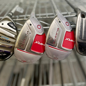 Wholesale Lot of 40 Golf Clubs - Cobra Baffler Hybrids-Next Round