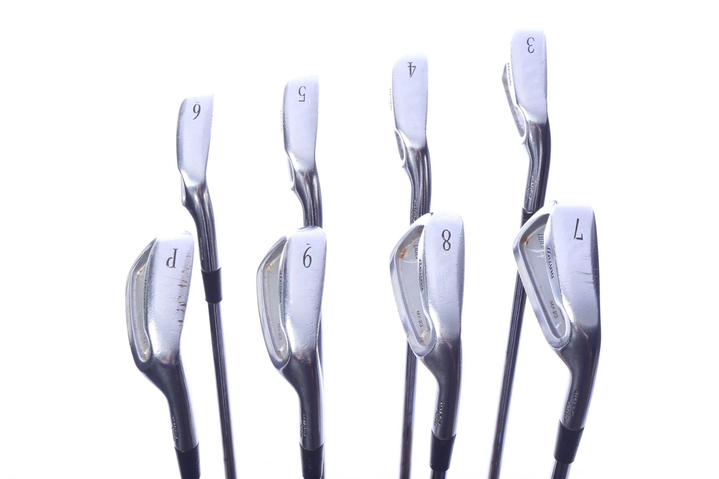 Used Mizuno MX 23 Iron Set - Right-Handed - 3-PW - Extra Stiff Flex-Next Round