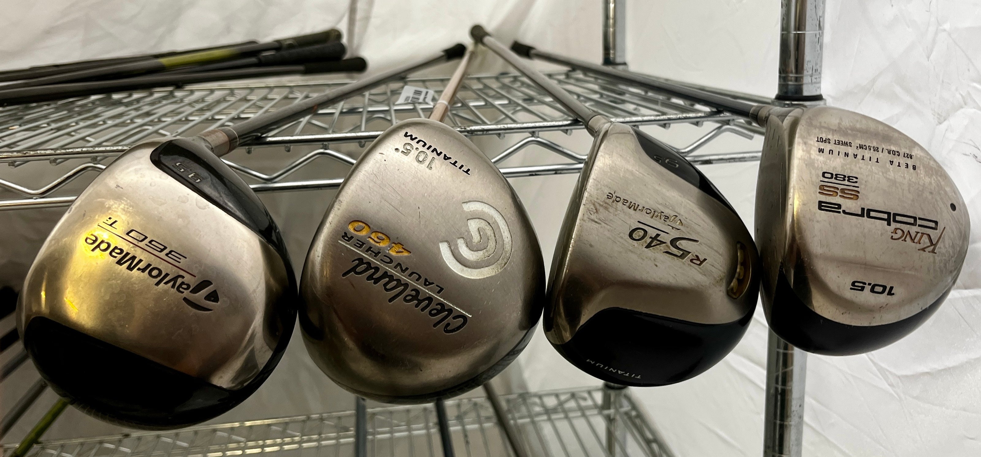 Wholesale Lot of 30 Golf Clubs - Assorted Drivers-Next Round