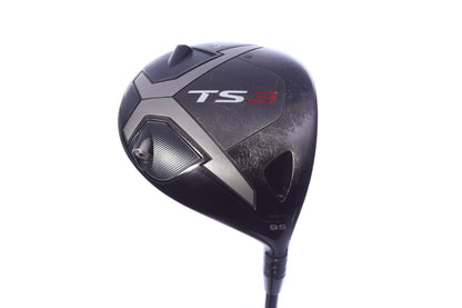 Used Titleist TS3 Driver - 9.5 Degrees - Stiff Flex Mitsubishi KURO KAGE Black - Right-Handed