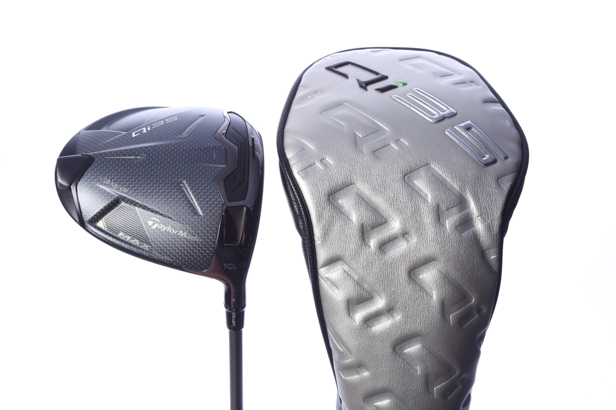Used TaylorMade Qi35 MAX Driver - 10.5 Degrees - Regular Flex Fujikura Air Speeder - Right-Handed-Next Round