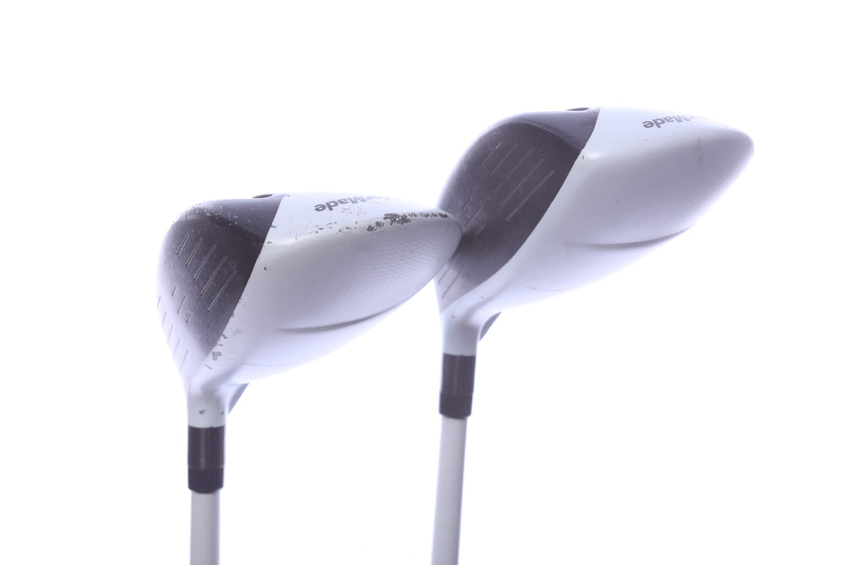 Used TaylorMade AeroBurner Wood Set - Right-Handed - 3HL, 5HL - Regular Flex
