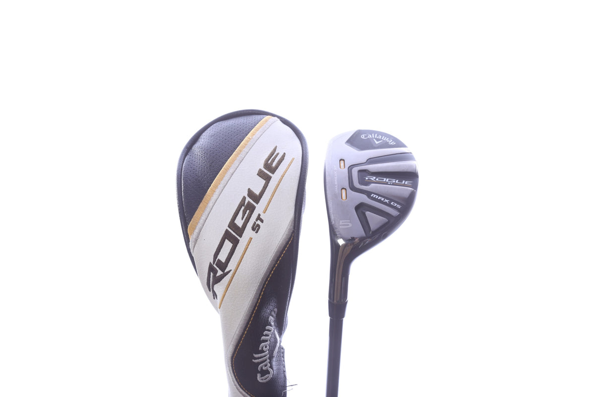 Used Callaway Rogue ST MAX OS 5H Hybrid - Left-Handed - 24 Degrees - Regular Flex