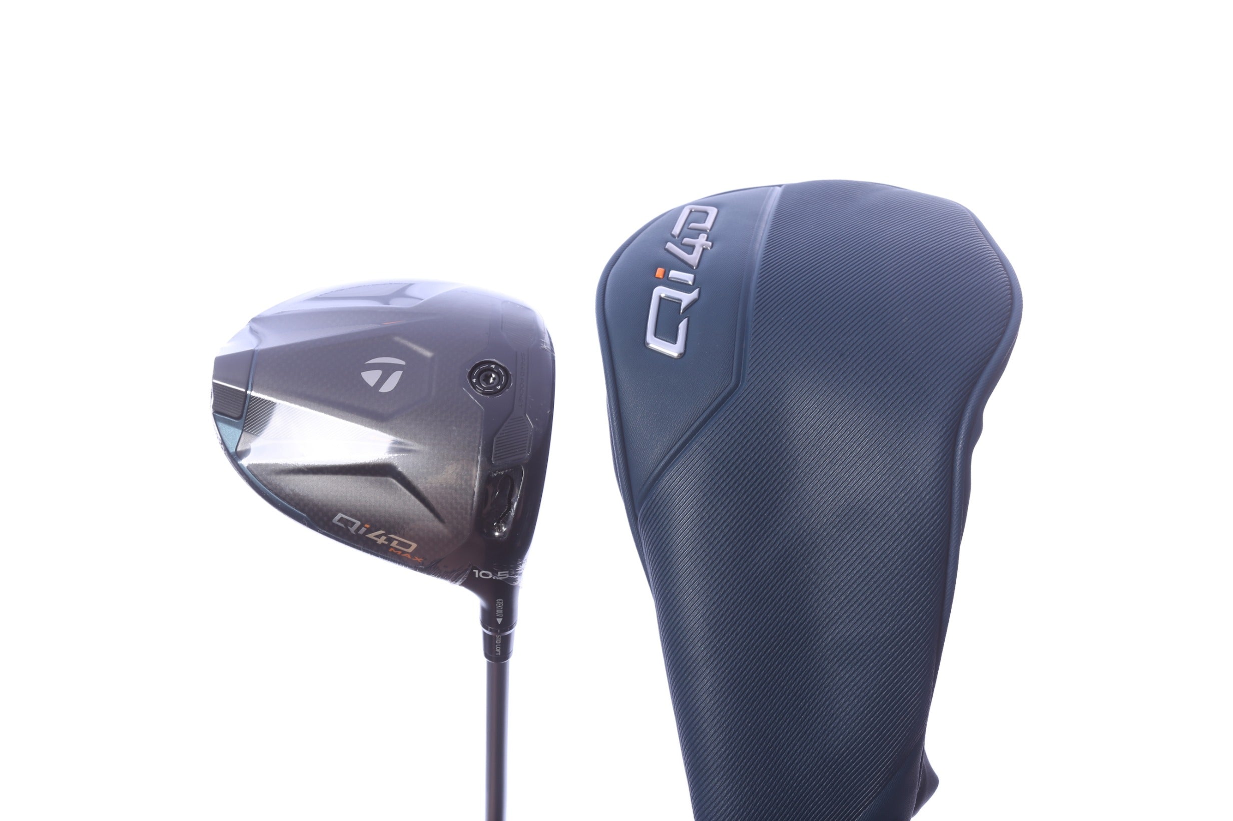 Used TaylorMade Qi4D Max Driver - 10.5 Degrees - Stiff Flex Fujikura Air Speeder - Right-Handed