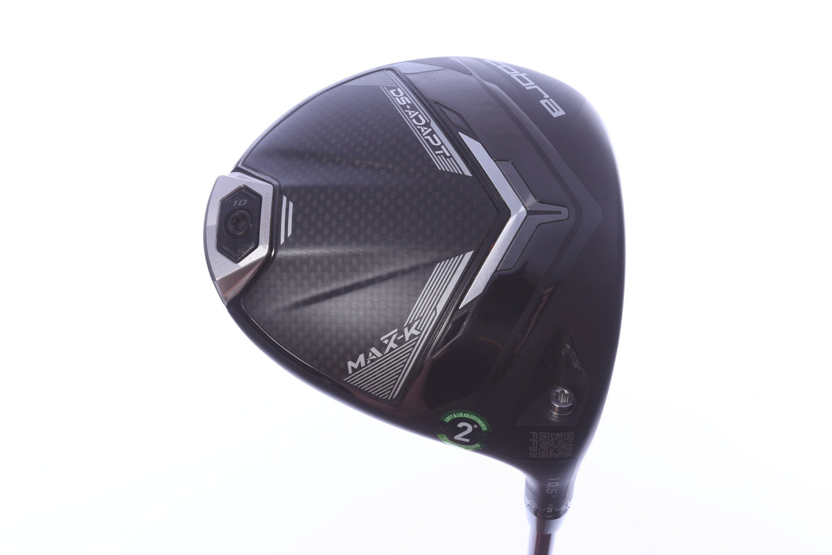Used Cobra DS-ADAPT MAX-K Driver - 10.5 Degrees - Seniors Flex Project X Denali Red - Right-Handed
