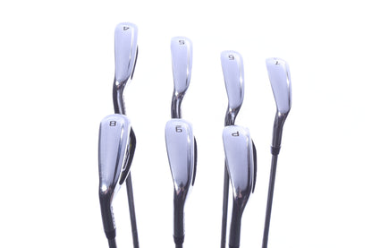 Used Cobra King SpeedZone Iron Set - Left-Handed - 4-PW - Stiff Flex