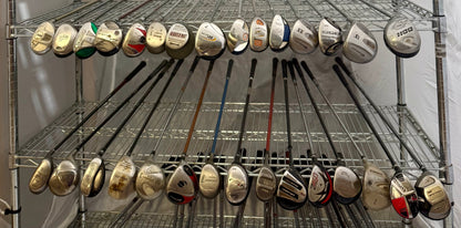 Wholesale Lot of 30 Golf Clubs - Assorted Fairway Woods & Hybrids-Next Round