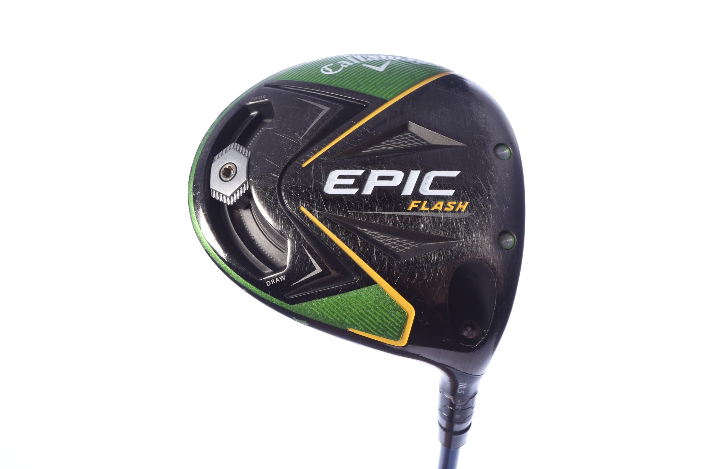 Used Callaway Epic Flash Driver - 10.5 Degrees - Extra Stiff Flex Project X Even Flow - Right-Handed