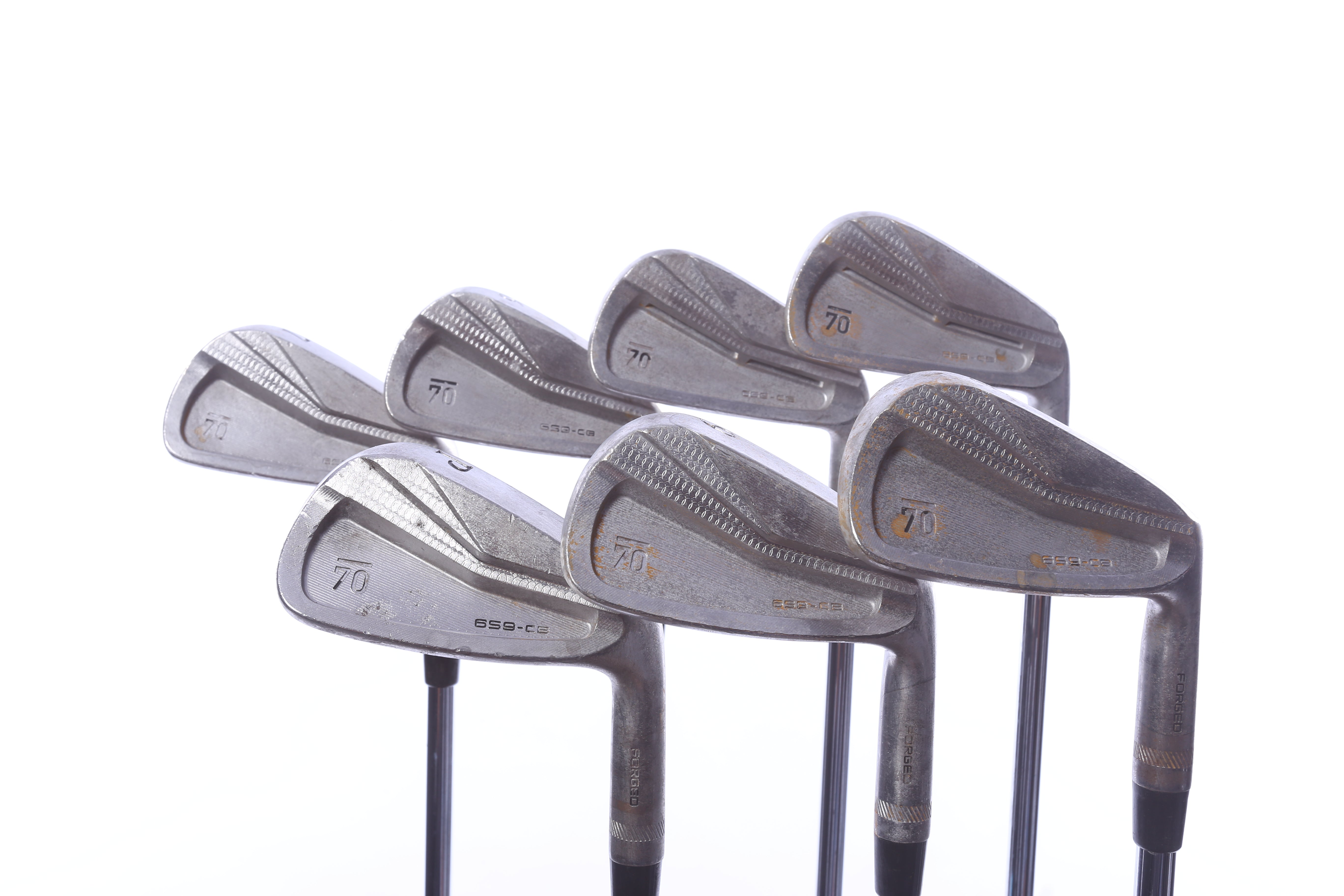 Used Sub 70 659-CB Iron Set - Right-Handed - 4-PW - Extra Stiff Flex-Next Round