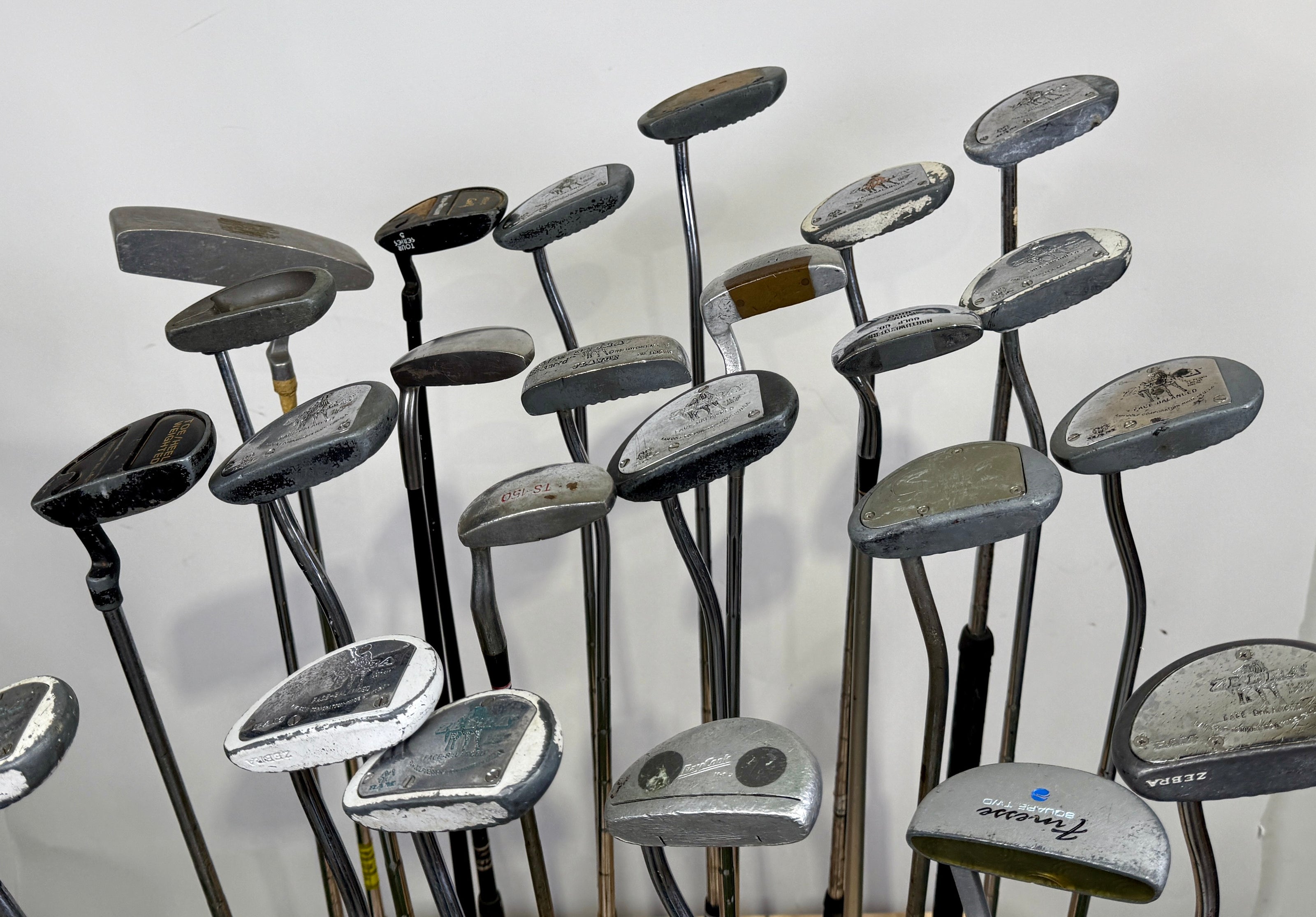 Wholesale Lot of 50 Golf Clubs - Putters Assorted Brands-Next Round