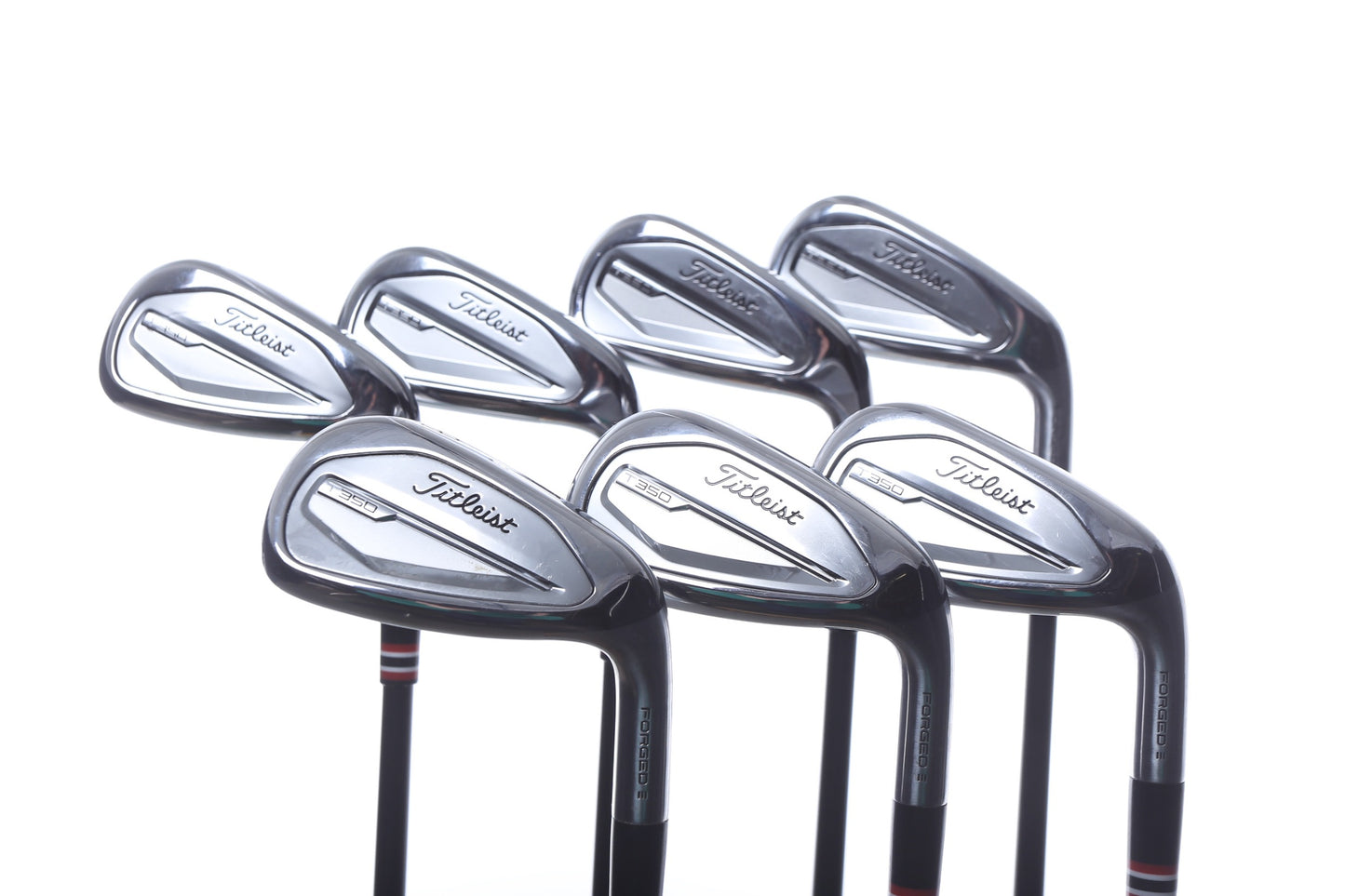 Used Titleist T350 Iron Set - Right-Handed - 5-GW - Ladies Flex-Next Round