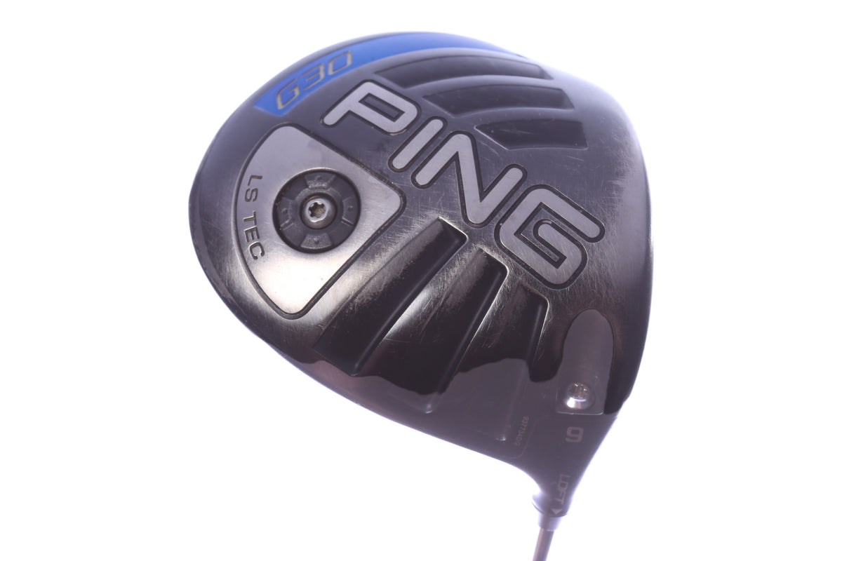 Used Ping G30 LS Tec Driver - 9 Degrees - Stiff Flex Ping Tour Chrome - Right-Handed