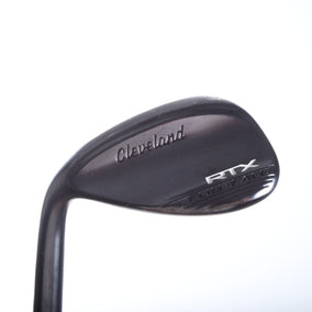 Used Cleveland RTX Full Face ZipCore Black Satin Sand Wedge - Left-Handed - 56 Degrees - Wedge Flex-Next Round