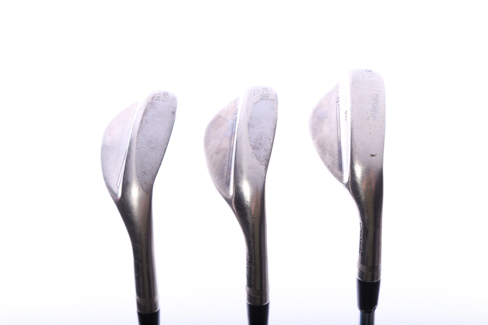 Used Titleist Vokey SM9 Tour Chrome Wedge Set - Right-Handed - 48*, 54*, 58* - Regular Flex-Next Round
