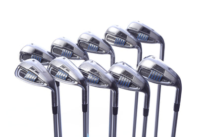 Used Tour Edge Exotics EXS Iron Set - Right-Handed - 4-PW, AW, GW, SW - Seniors Flex-Next Round