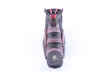 Used Datrek Lite Rider Multicolor Cart Bag - 15-Way - 7 Pockets - Rain Cover Included