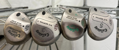 Wholesale Lot of 30 Golf Clubs - Callaway Assorted Fairway Woods-Next Round