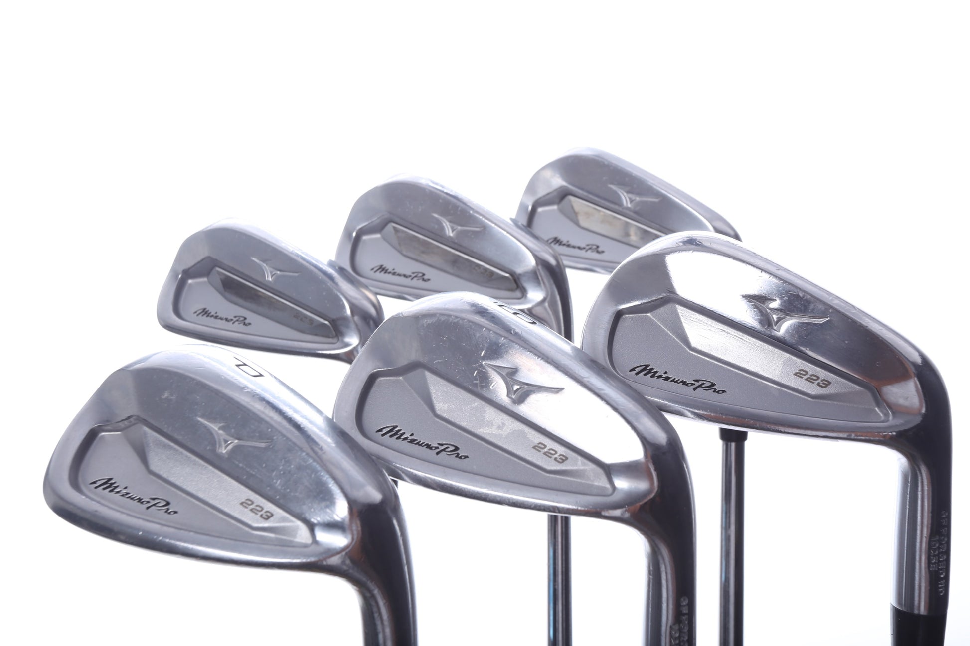 Used Mizuno Pro 223 Iron Set - Right-Handed - 5-PW - Stiff Flex-Next Round