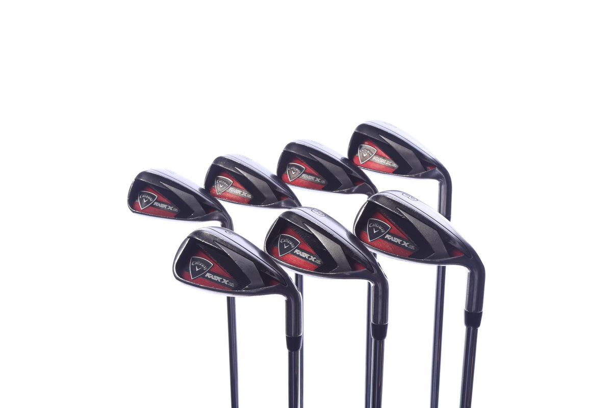 Used Callaway RAZR X HL Iron Set - Right-Handed - 4-PW - Uniflex Flex