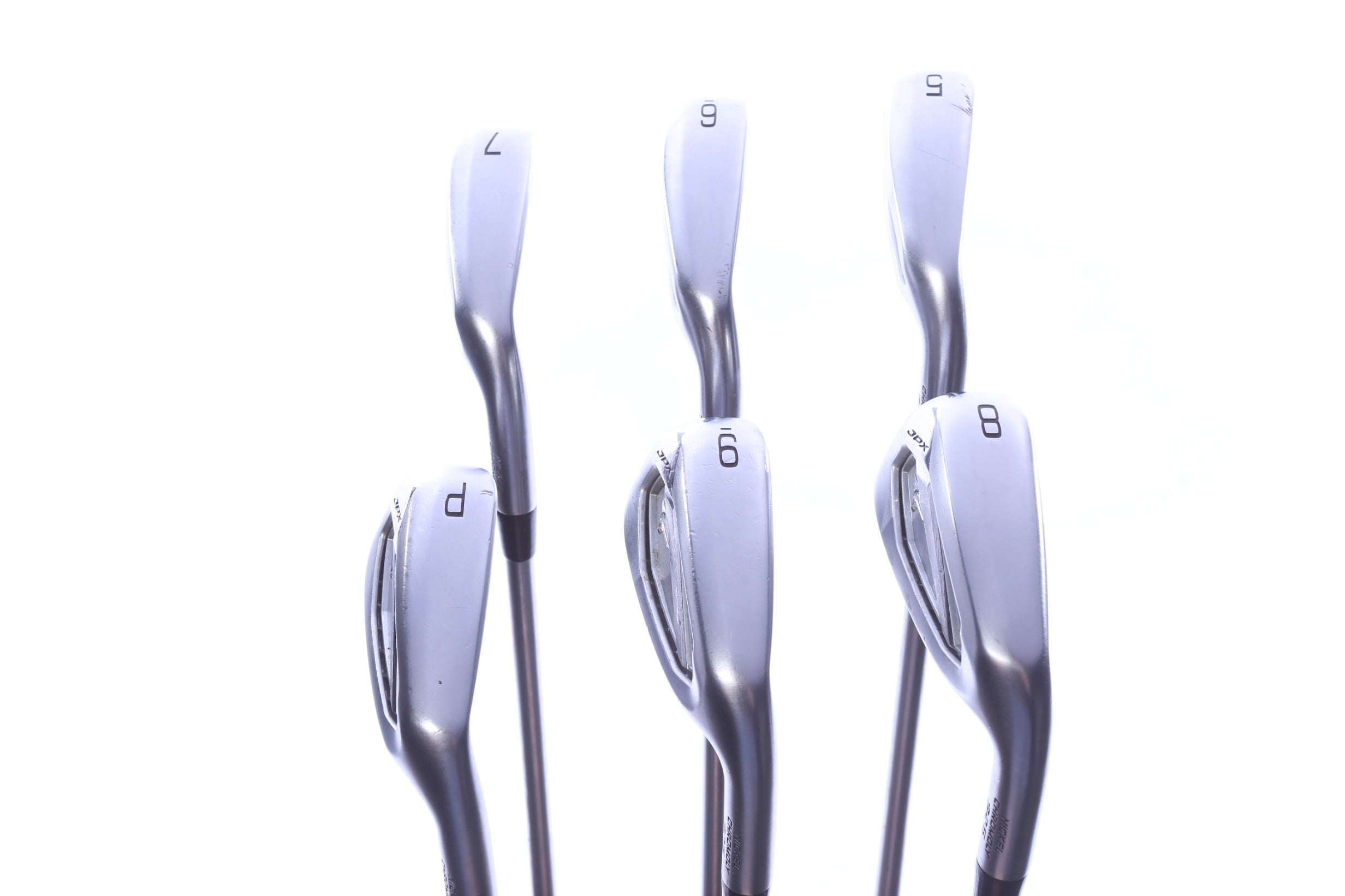 Used Mizuno JPX 925 Hot Metal Iron Set - Right-Handed - 5-PW - Stiff Flex