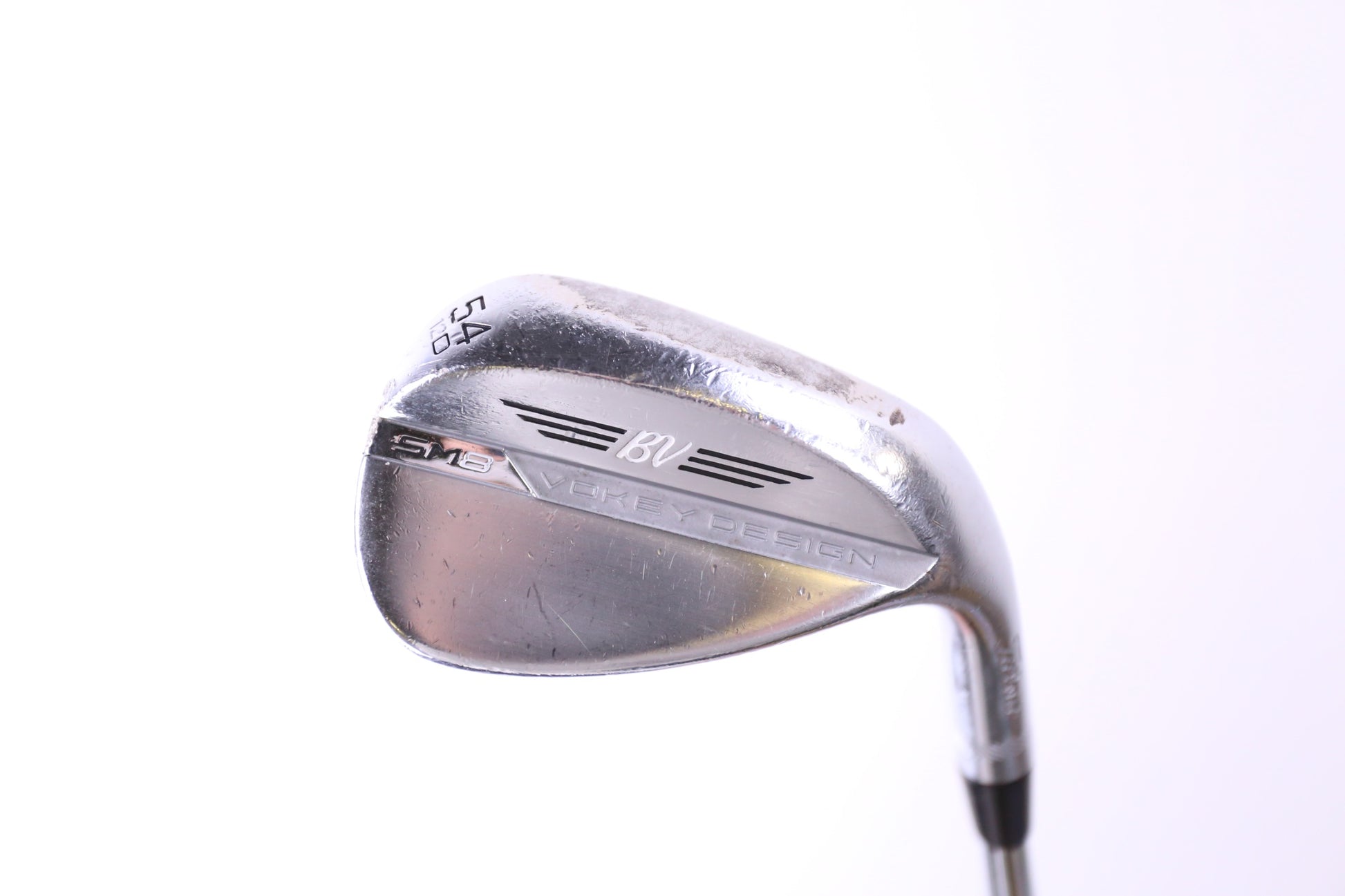 Used Titleist Vokey SM8 Tour Chrome S Grind Sand Wedge - Right-Handed - 54 Degrees - Stiff Flex-Next Round